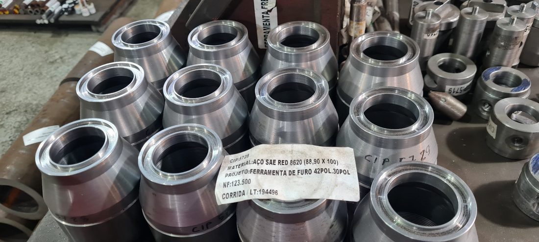 Flanges de lavagem usinadas